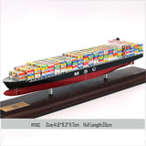 Banboring Black-2 Shipping Container Ship Model（1:1000）