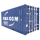 Banboring Blue-1 Shipping Container 3D Model Scale 1:20