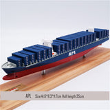 Banboring Blue-2 Shipping Container Ship Model（1:1000）