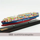 Banboring Blue-3 Shipping Container Ship Model（1:1000）