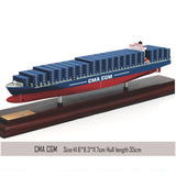 Banboring Blue-6 Shipping Container Ship Model（1:1000）