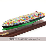 Banboring Green-1 Shipping Container Ship Model（1:1000）