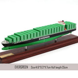 Banboring Green-3 Shipping Container Ship Model（1:1000）