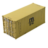 Banboring Khaki Shipping Container Alloy Model Scale 1:30