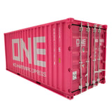 Banboring Pink Shipping Container 3D Model Scale 1:20