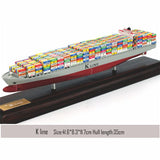 Banboring Red-1 Shipping Container Ship Model（1:1000）