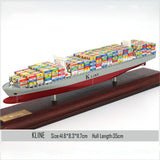 Banboring Red-2 Shipping Container Ship Model（1:1000）