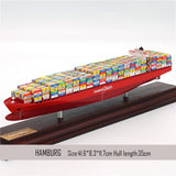 Banboring Red-5 Shipping Container Ship Model（1:1000）
