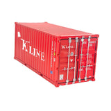 Banboring Red Shipping Container Alloy Model Scale 1:30