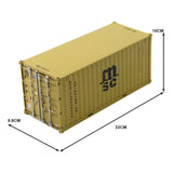 Banboring Shipping Container Alloy Model Scale 1:30