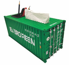 Banboring Shipping Container Pen Holder&Tissue Box 1:20