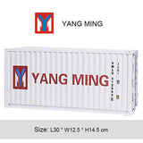 Banboring White-1 Iron Shipping Container Model Tissue Box