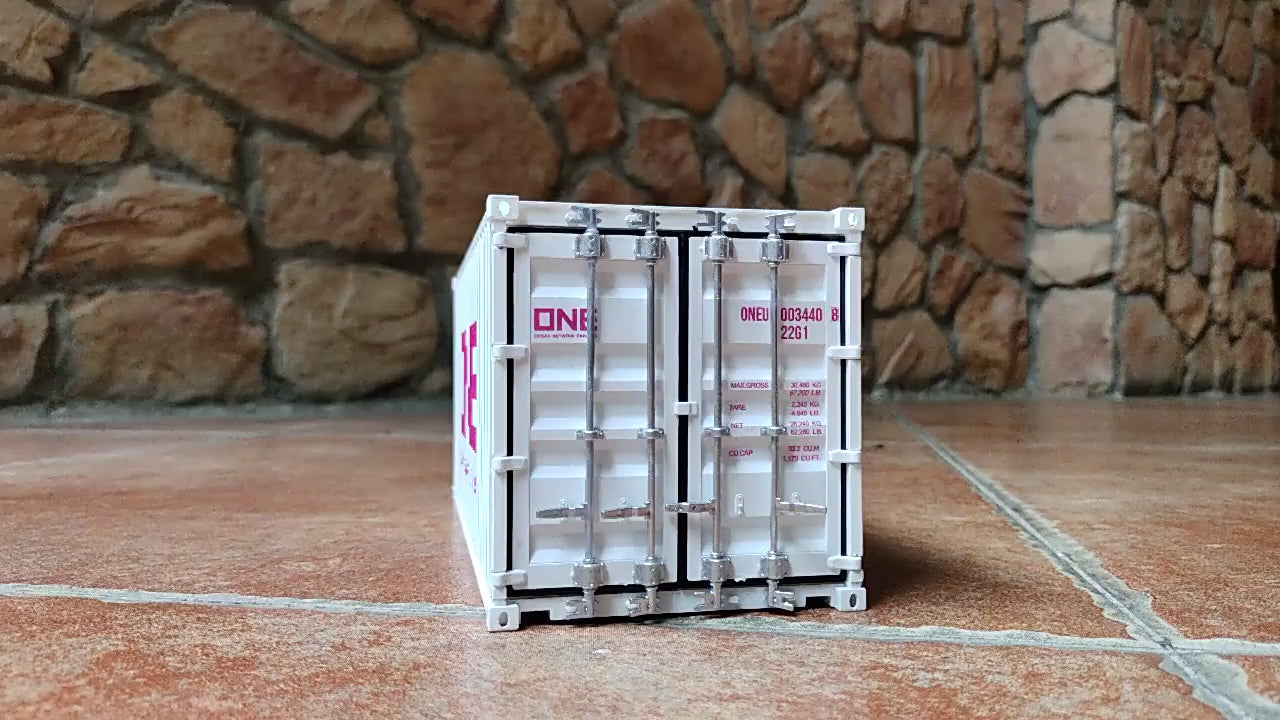 Shipping Container 3D Model Scale 1:20