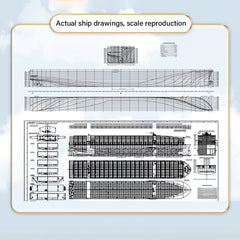 Customization Shipping Container Ship Model（1:1000）