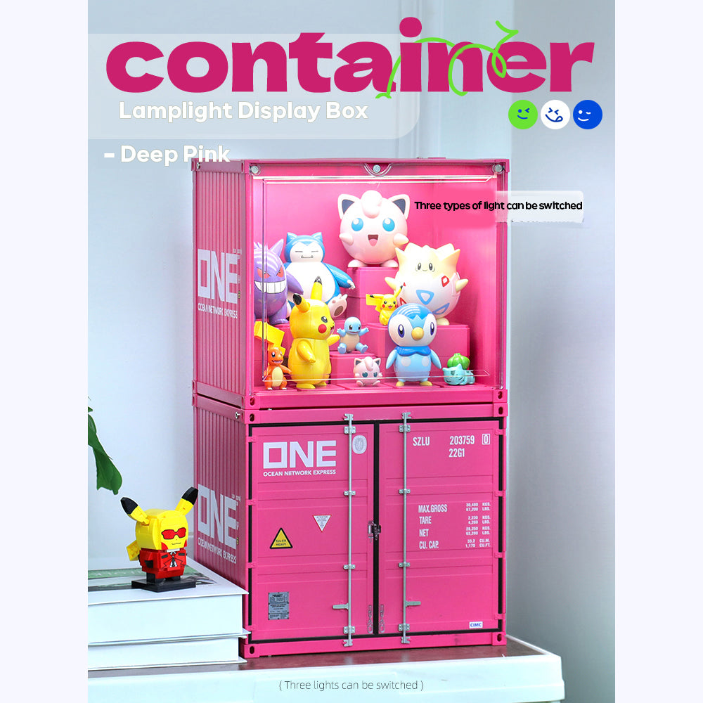 Container LampLight Display Box