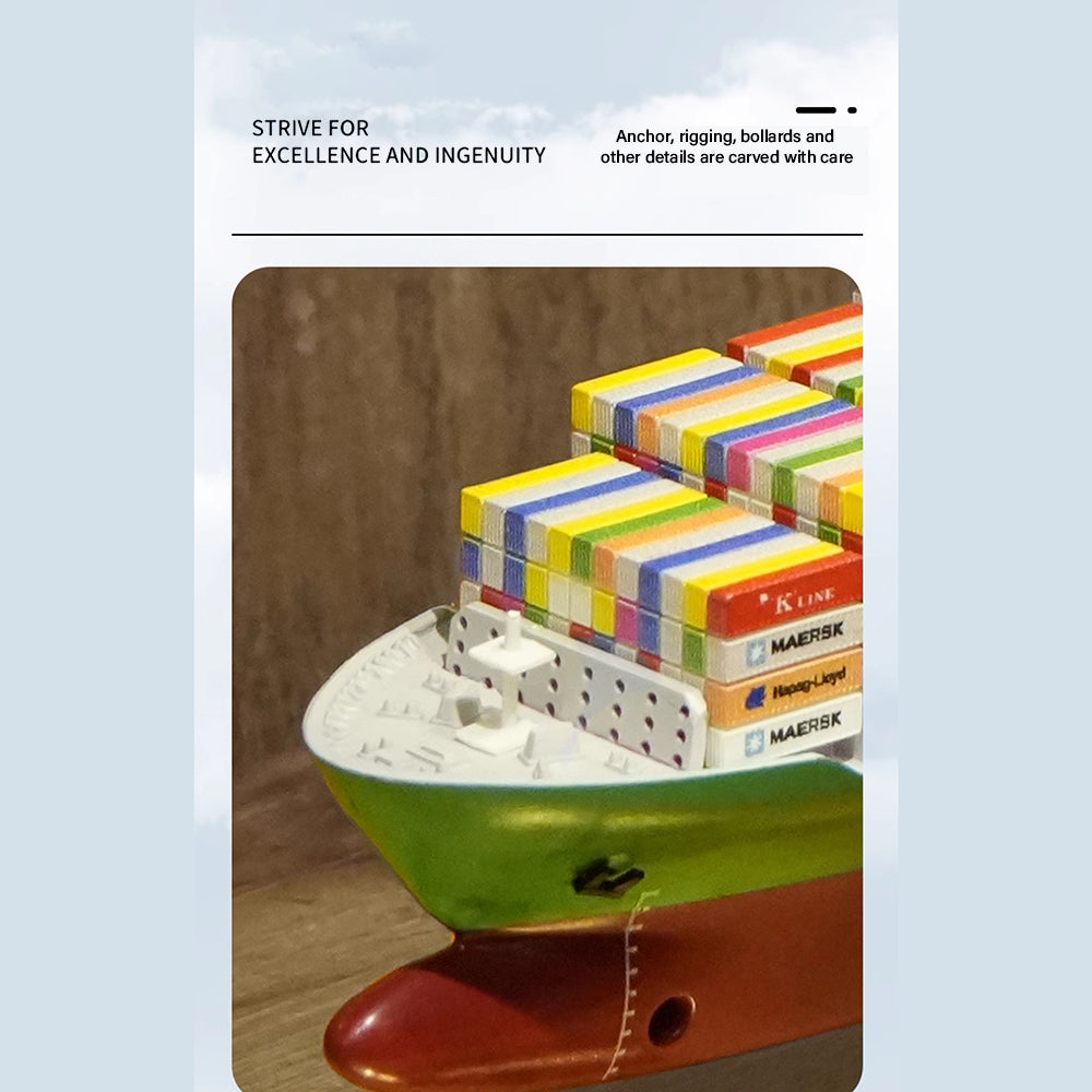 Shipping Container Ship Model（1:1000）
