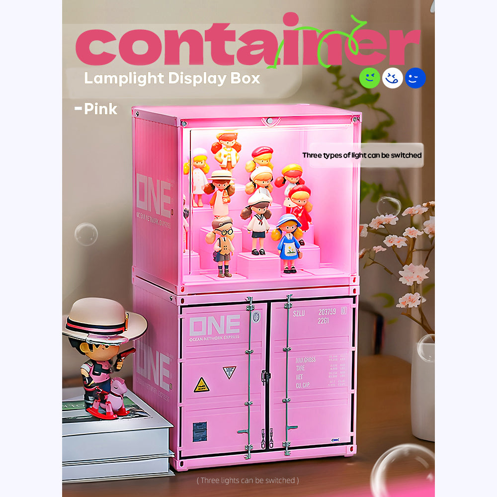 Container LampLight Display Box