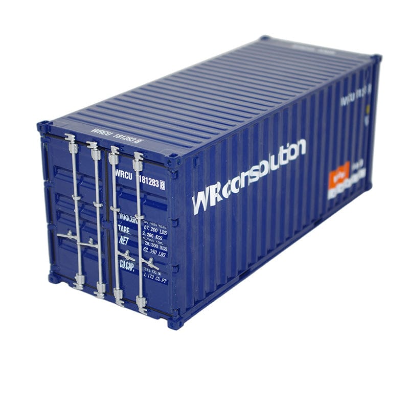 Shipping Container Scale Model Shipping Container Alloy Model Scale 1:30 – Banboring
