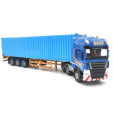 Banboring Blue Customisation Alloy Simulation Container Model Truck 1:50