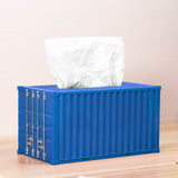 Banboring Blue Customisation Tissue Box