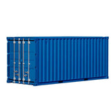 Banboring Blue Customization 1:24 3D Container model