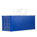 Banboring Blue Customization 1：24 Container Tissue Box