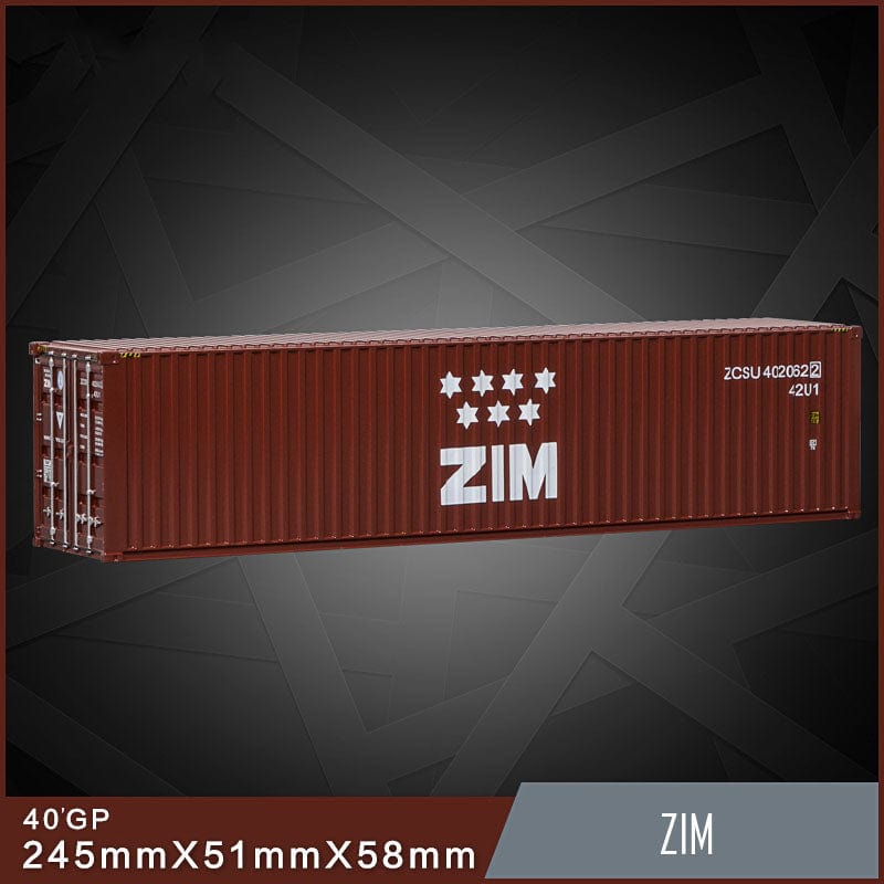 Modellino Container MSC 40GP In Metallo – Scala 1:50 – Tang Dynasty – Regalo E Decorazione - Foto 2