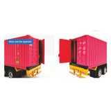 Banboring Customisation Alloy Simulation Container Model Truck 1:50