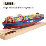 Customization 45cm Container Ship Model (Scale 1:888)