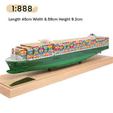 Banboring Customization 45cm Container Ship Model (Scale 1:888)