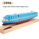 Banboring Customization 45cm Container Ship Model (Scale 1:888)