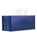 Banboring Dark Blue Customization 1：24 Container Tissue Box