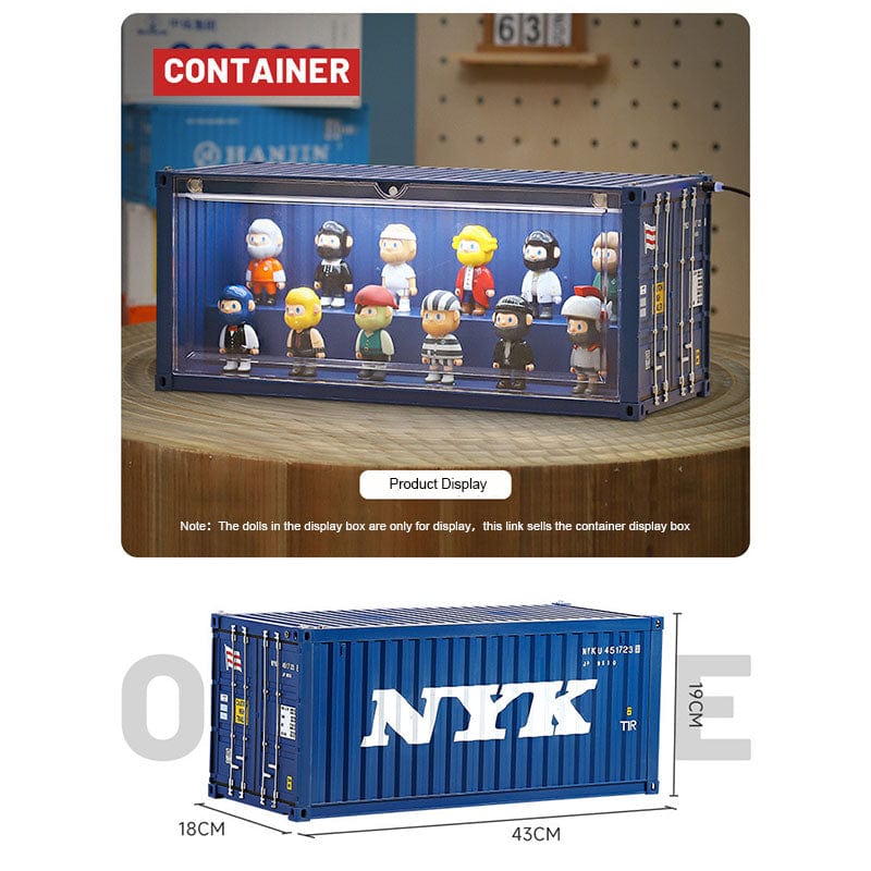 Shipping Container Model Lighting Display Box – Banboring