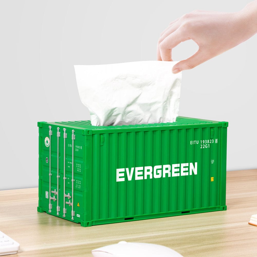 Shipping Container Model Tissue Box β Banboring