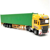 Banboring Green Customisation Alloy Simulation Container Model Truck 1:50