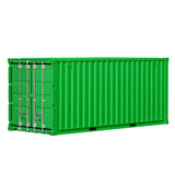 Banboring Green Customization 1:24 3D Container model