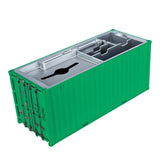 Banboring Green Shipping Container Organizer&Tissue Box 1:20
