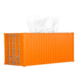 Banboring Orange Customization 1：24 Container Tissue Box
