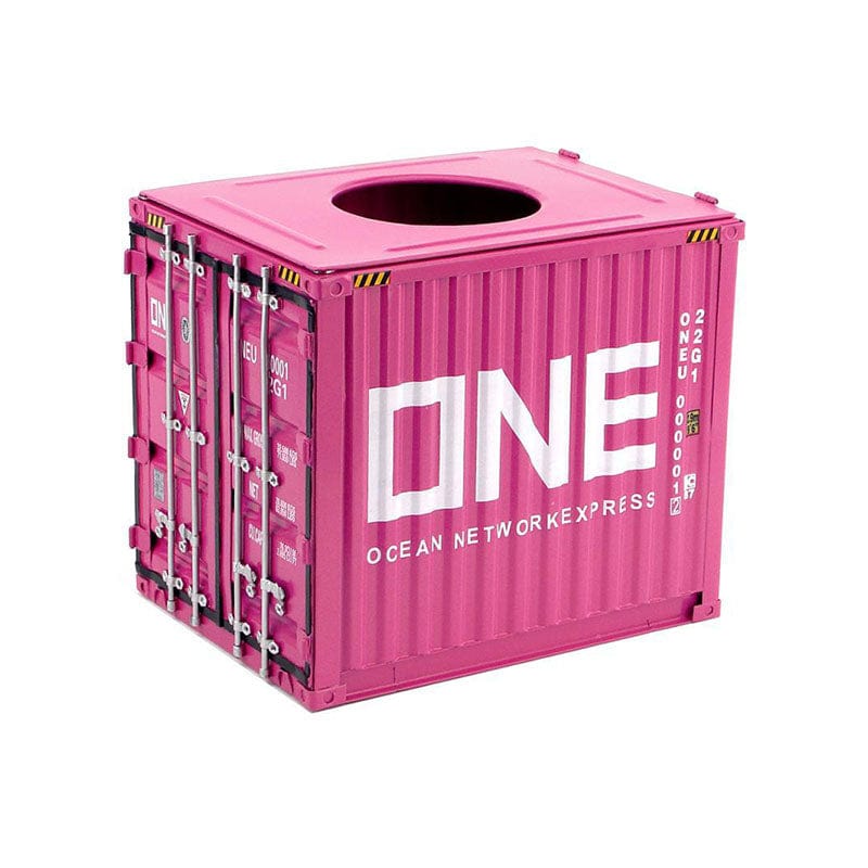 Interpooler Box Tissue Iron Intermodal Container Model Tissue Box-Square – Banboring