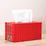 Banboring Red Customisation Tissue Box