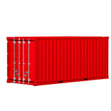 Banboring Red Customization 1:24 3D Container model