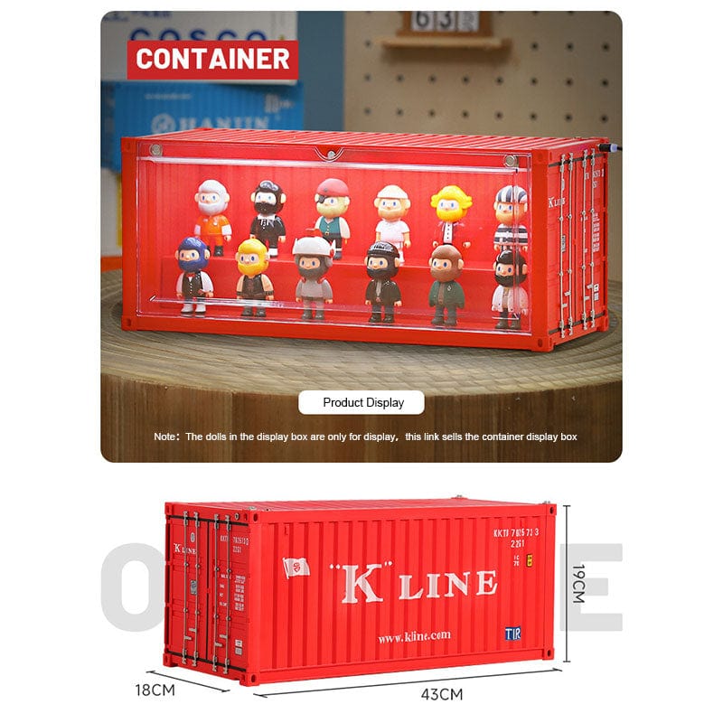 Shipping Container Model Lighting Display Box – Banboring