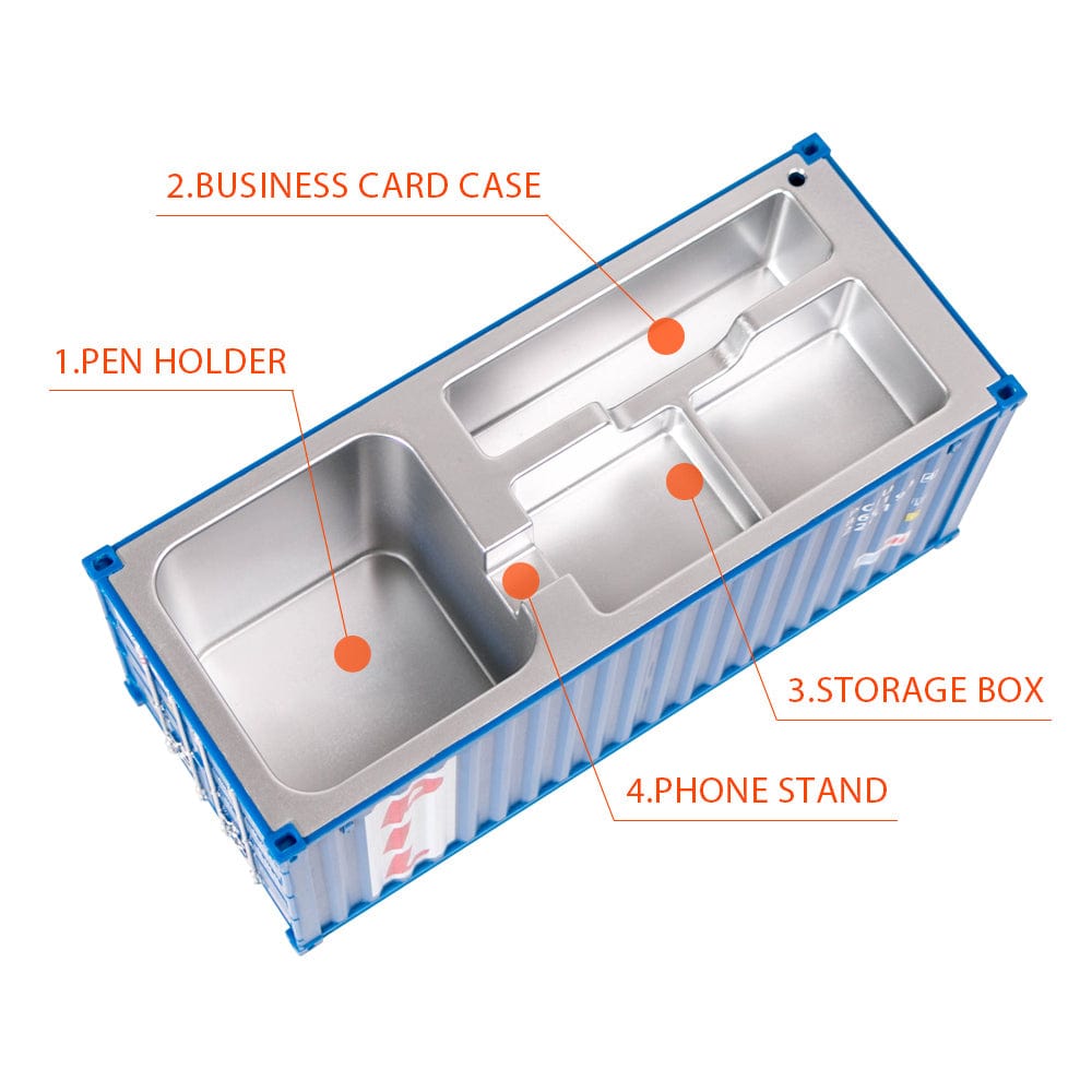 Shipping Container Box Model Pen Holder – Banboring