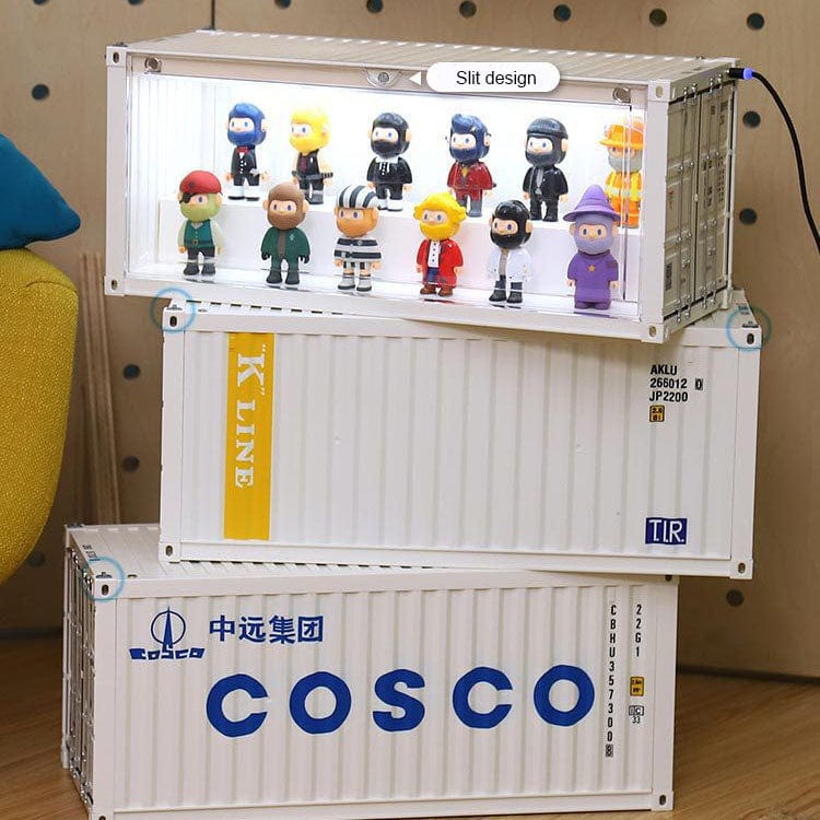 Shipping Container Model Lighting Display Box – Banboring