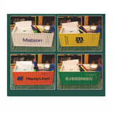 Banboring Shipping Container Organizer&Tissue Box 1:20