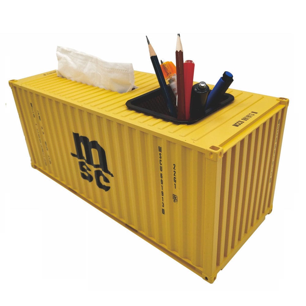 Shipping Container Pen Holder&Tissue Box 1:20 – Banboring