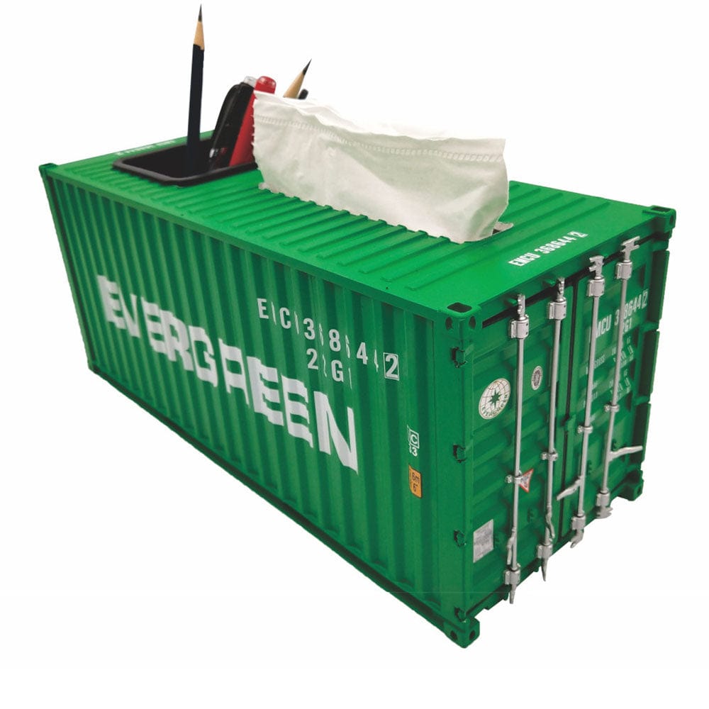 Shipping Container Pen Holder&Tissue Box 1:20 – Banboring