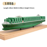 Banboring Customization 45cm Container Ship Model (Scale 1:888)