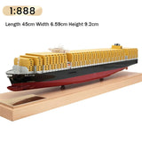 Banboring Customization 45cm Container Ship Model (Scale 1:888)