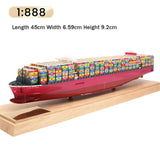 Banboring Type-3 Customization 45cm Container Ship Model (Scale 1:888)